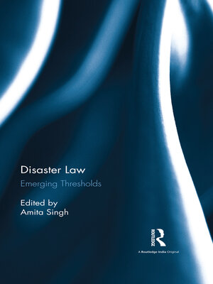cover image of Disaster Law